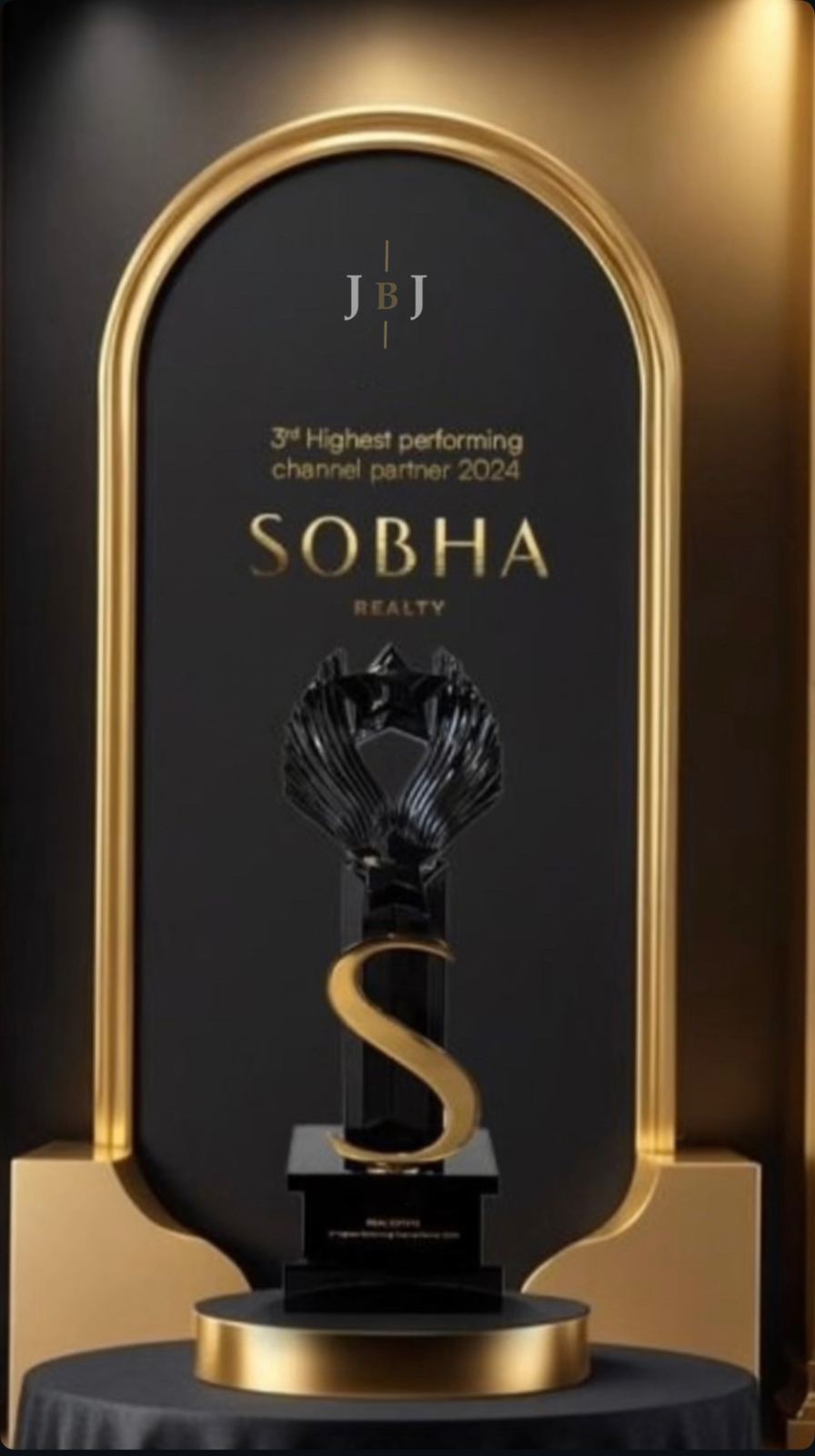 3rd Highest Performing Channel Partner — Sobha Realty